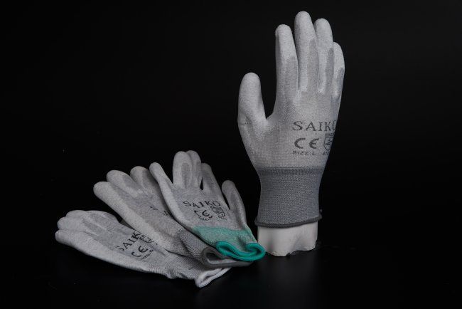 ถุงมือ ESD เคลือบเต็ม SAIKO